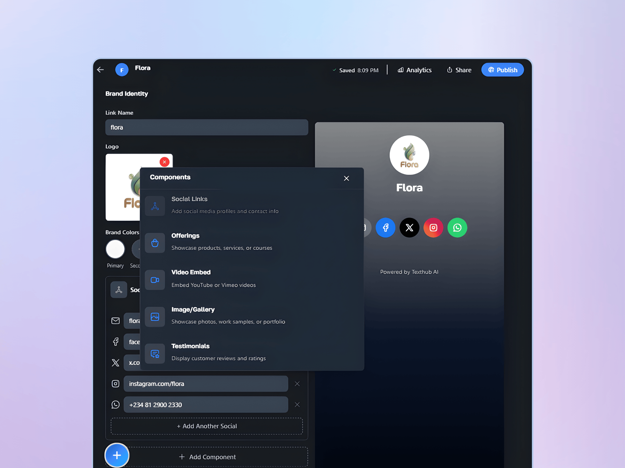 Texthub AI Customer agent
