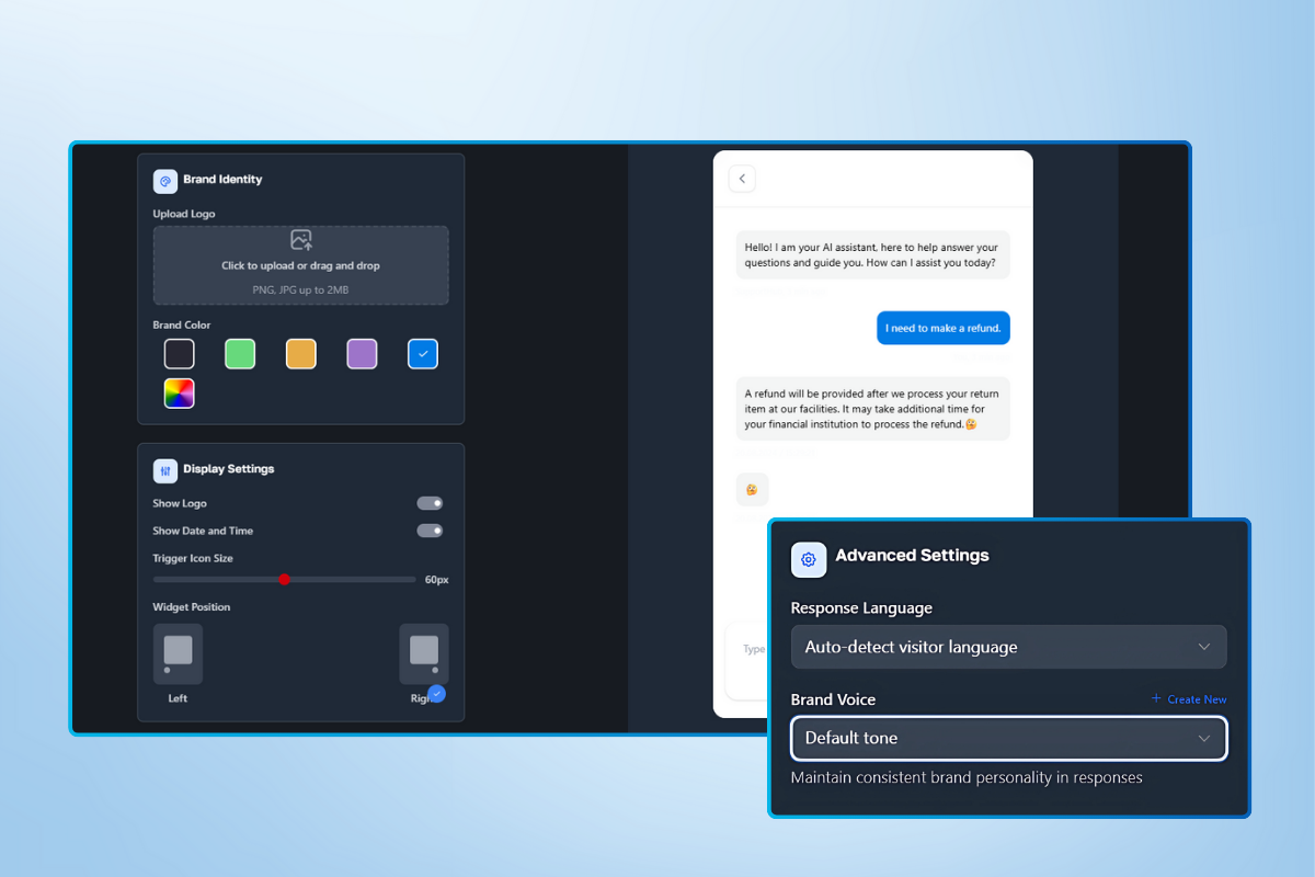 Customizable AI Interface